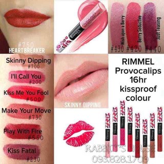 Son 2 đầu Rimmel London Provocalips 16HR