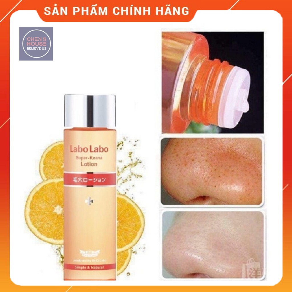 Nước hoa hồng se khít lỗ chân lông Labo Labo Super Keana Lotion