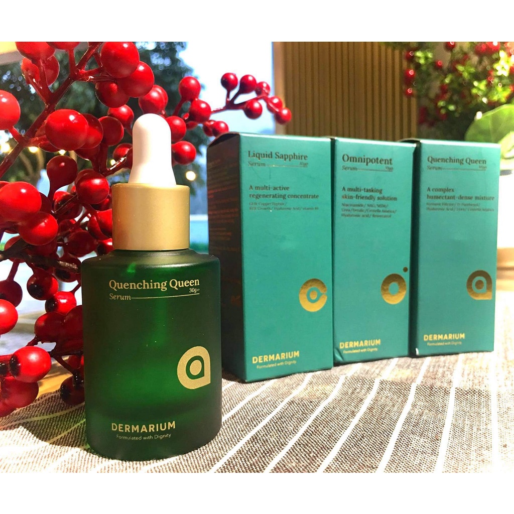 Serum  Dưỡng Ẩm Quenching Queen Dermarium 30g -Tiệm Cô Chi PY