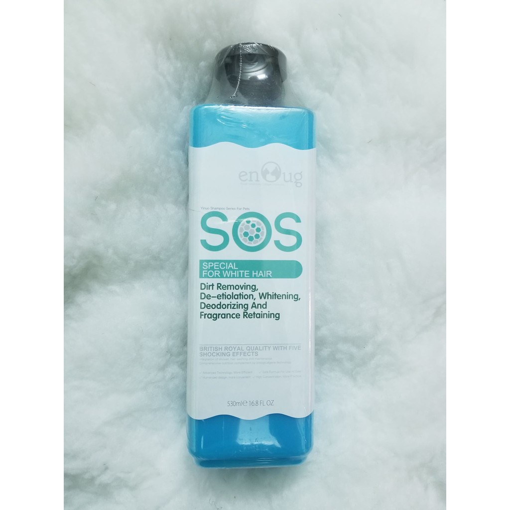Sữa tắm cho chó lông trắng SOS special for white hair 530ml