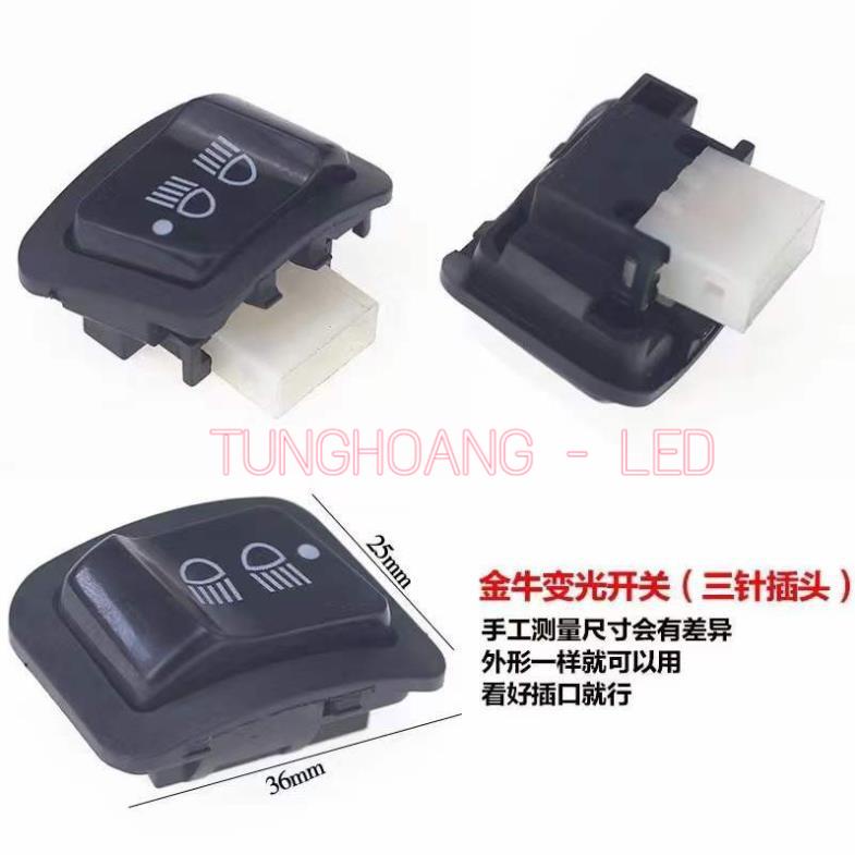 Công tắc bật tắt đèn pha xe máy Honda Wave, Vision, Lead, Air Blade, Wave RSX, Future...