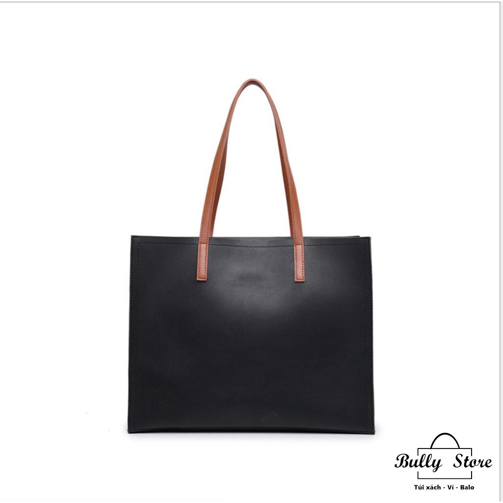 Túi Tote simple ver 2.0 size to (hàng sẵn)