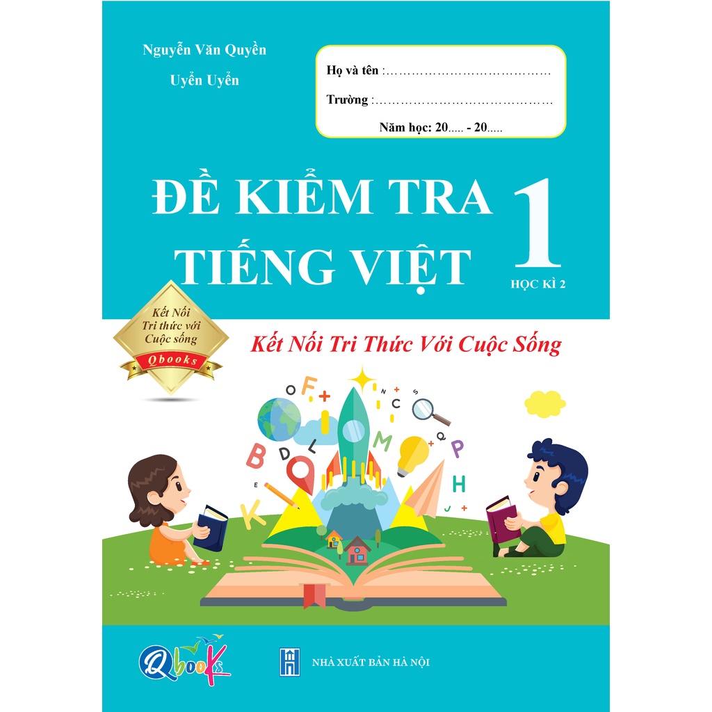 Sách - Combo Bài Tập Tuần và Đề Kiểm Tra Toán và Tiếng Việt 1 - Kết Nối Tri Thức Với Cuộc Sống - Học Kì 2