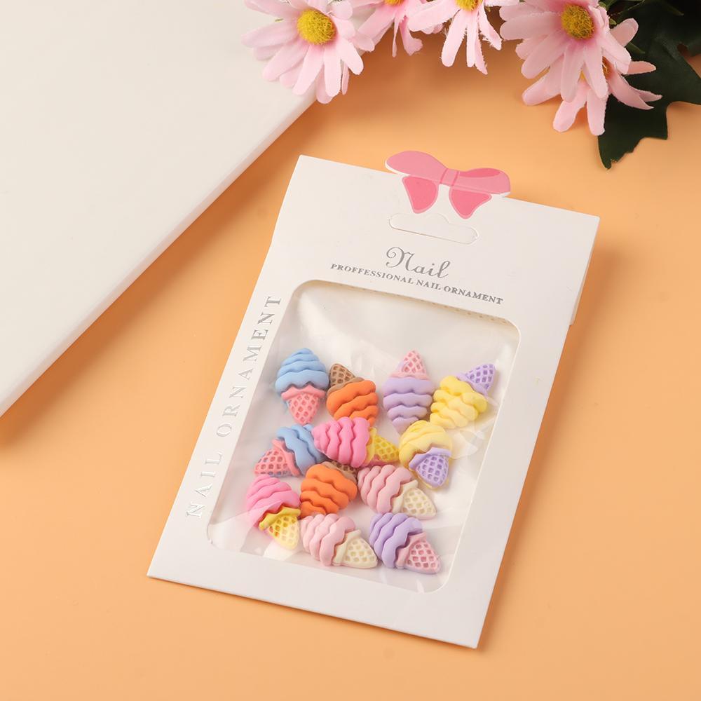 Túi 12 Phụ Kiện Hoạt Hình Trang Trí Móng Tay Xinh Xắn