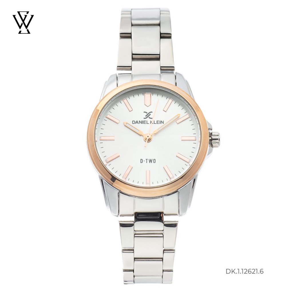 Đồng Hồ Quartz Nữ Daniel Klein WATCHSTORE DK.1.12621.6 Mặt Kính Khoáng 33mm, Dây Kim Loại, Vỏ Thép Không Gỉ