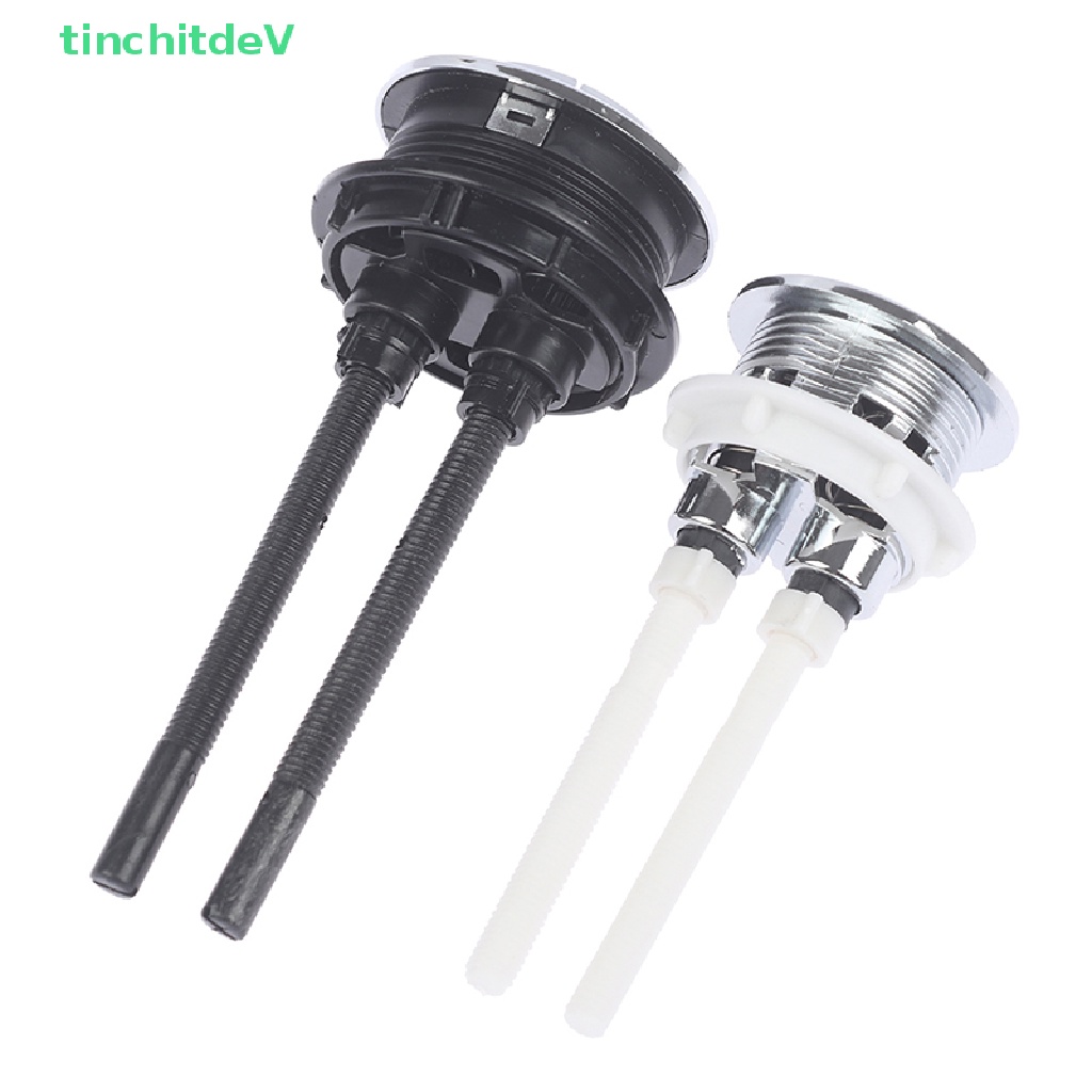 1 Nút Bấm Xả Bồn Cầu Hình Tròn / Vuông Tiện Dụng
