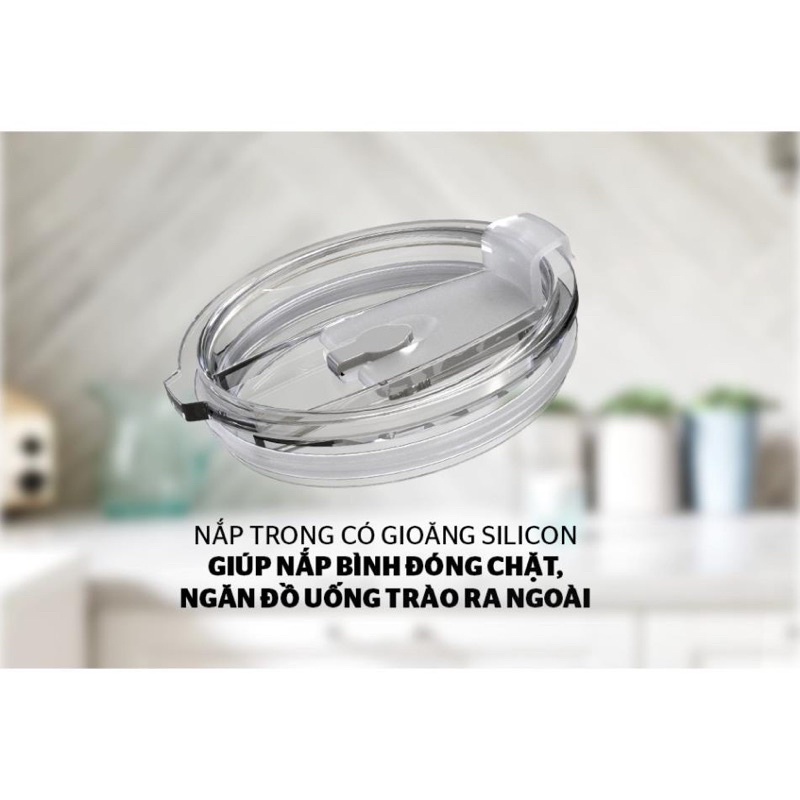 Ly Bình Giữ Nhiệt Inox 304 Sunhouse Cao Cấp 900ml KS-TU900I An Toàn Sức Khỏe BMmart ( Hàng Chính Hãng)