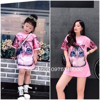 Set áo mẹ bé Mon napil