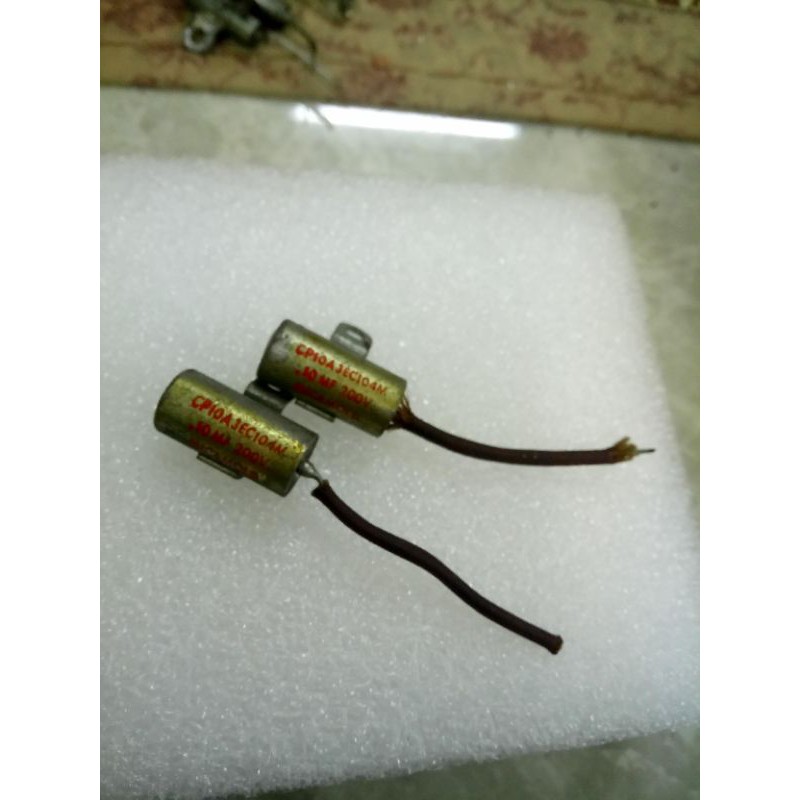 Tụ Micamol .10mf/200v