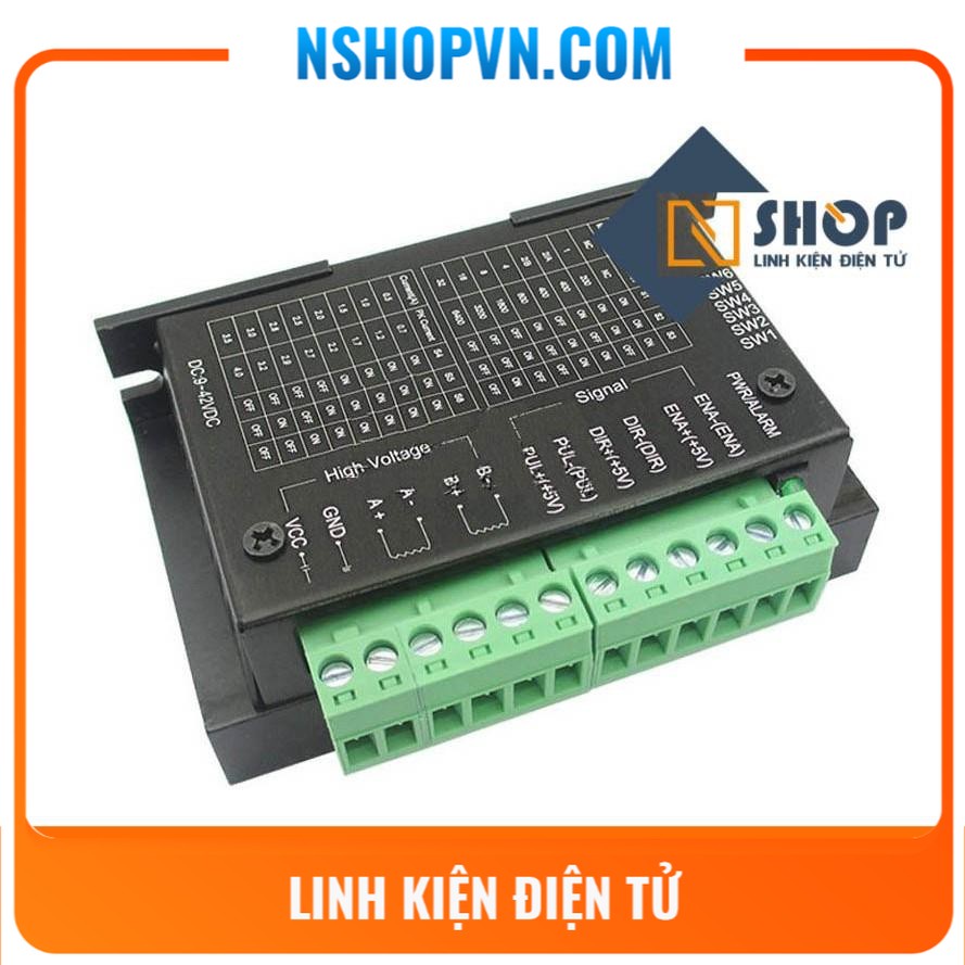 Mạch điều khiển động cơ bước TB6600 4.0A 9~42VDC