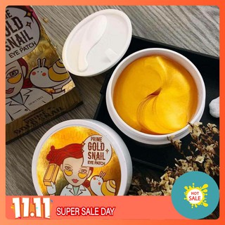MẶT NẠ MẮT DewyTree Prime Gold Snail Eye Patch – Hàn quốc