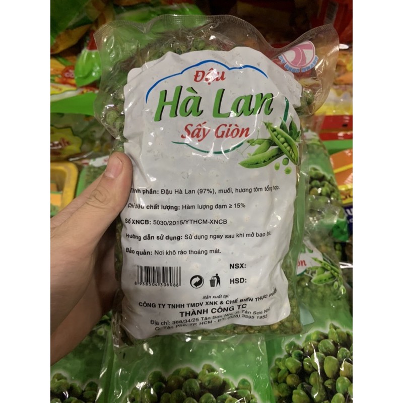 Đậu Hà Lan Sấy Giòn 500g