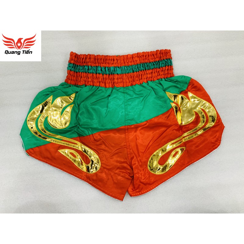 Freeship Quần Muay Thái Another Boxer Chính Hãng Muay Thai Short Chất Liệu Satin Cao Cấp