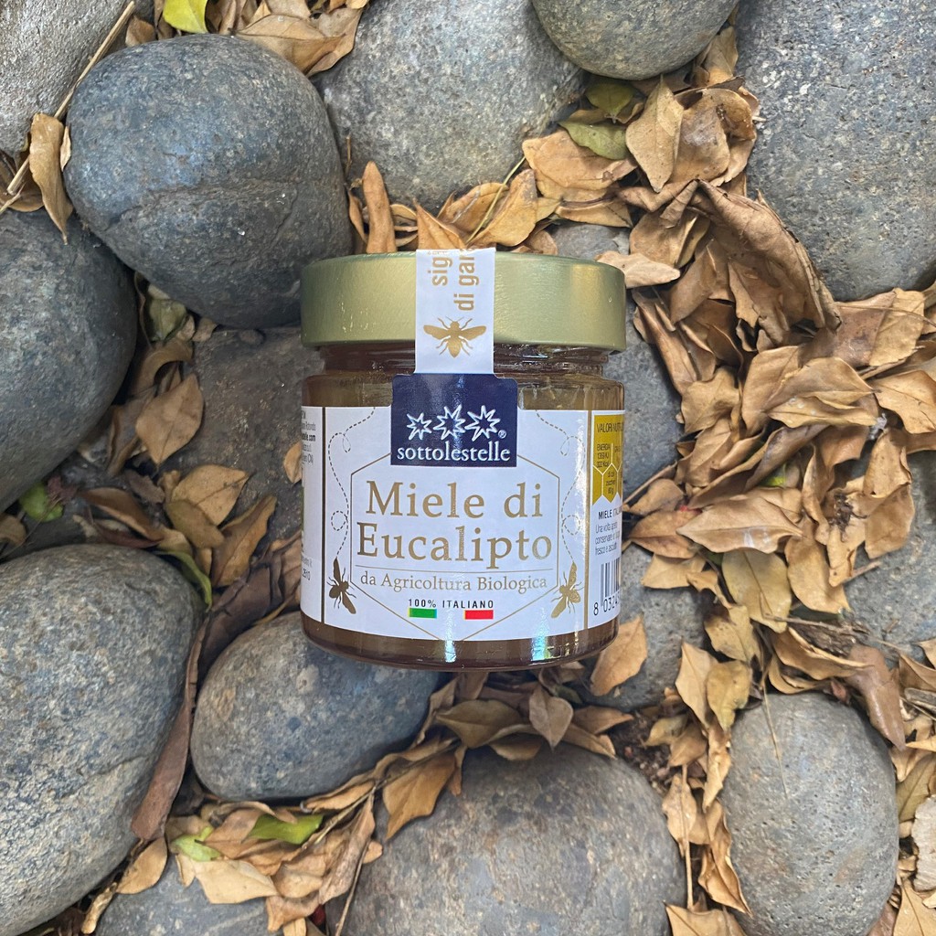 Mật ong hoa bạch đàn hữu cơ Sottolestelle 280g