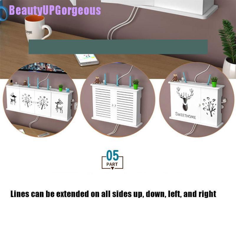 Hộp đựng bộ định tuyến Wifi không dây cỡ lớn có giá đỡ