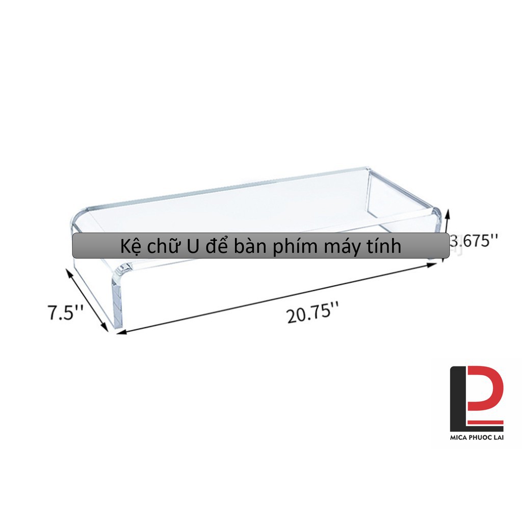 Kệ acrylic để bàn, Giá đỡ bàn phím