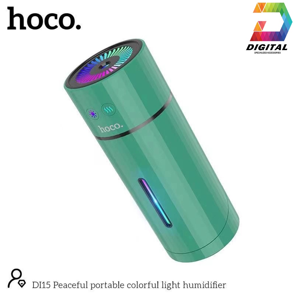 Máy Phun Sương, Phun Tinh Dầu Tạo Độ Ẩm Có Led Hoco Di15 Chính Hãng