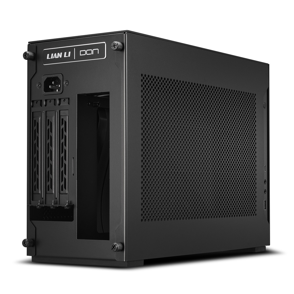 Vỏ case máy tính Lian Li A4H2O Black | Silver kèm Riser VGA PCIe 4.0 - Chính hãng, A4 H20 X4 A4, mini ITX, mITX, HTPC