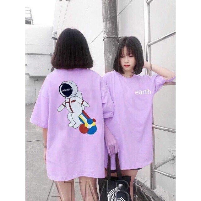 ÁO PHÔNG EARTH PHI HÀNH GIA UNISEX HOT