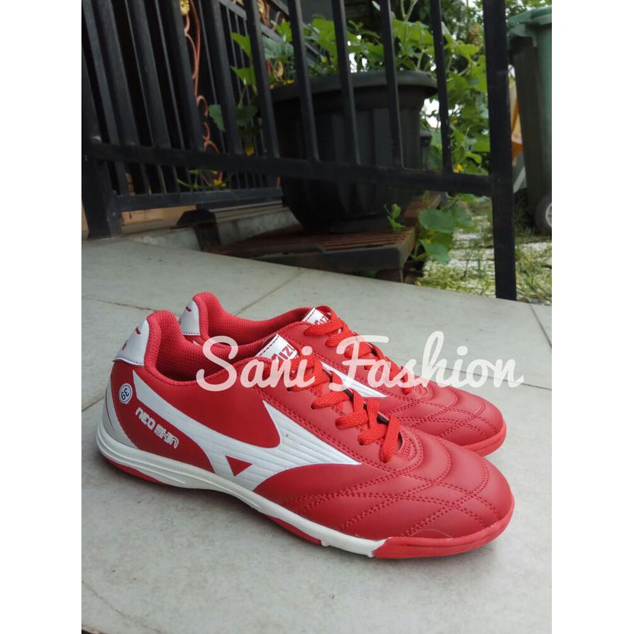 Giày Thể Thao Mizuno Red Futsal Màu Trắng / Đỏ Size 43