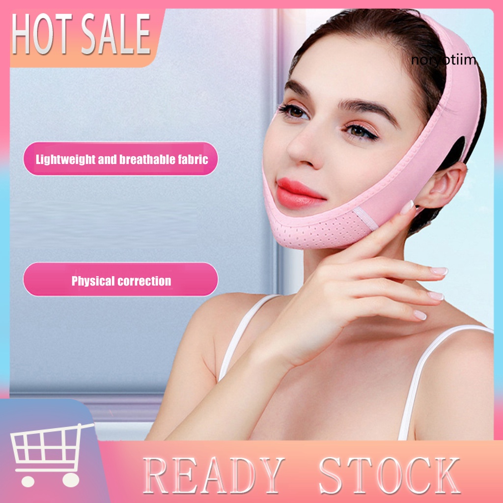 Đai đeo thoáng khí hỗ trợ nâng cơ mặt tạo cằm chữ V dành cho nữ