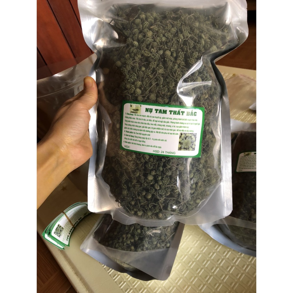 Nụ Hoa Tam Thất Khô, Hoa Tam Thất ,Thơm, Mới Thu Hoạch, 500g