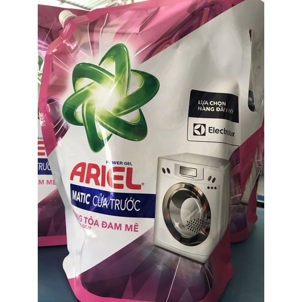 NƯỚC GIẶT ARIEL MATIC CỬA TRƯỚC TƯƠI MÁT RỰC RỠ 1.85kg(1.8l)