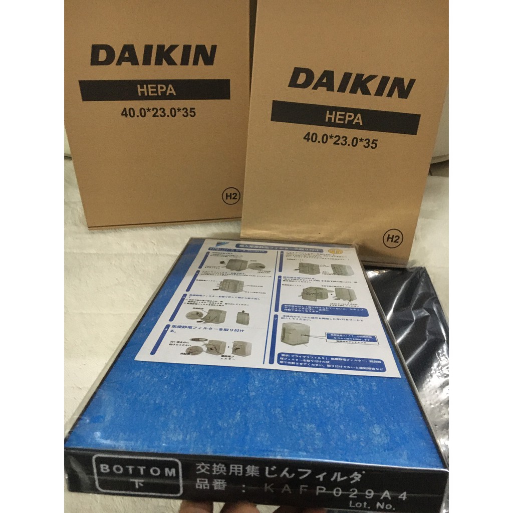Màng Lọc HEPA + Than DAKIN Đồng Hồ K 70