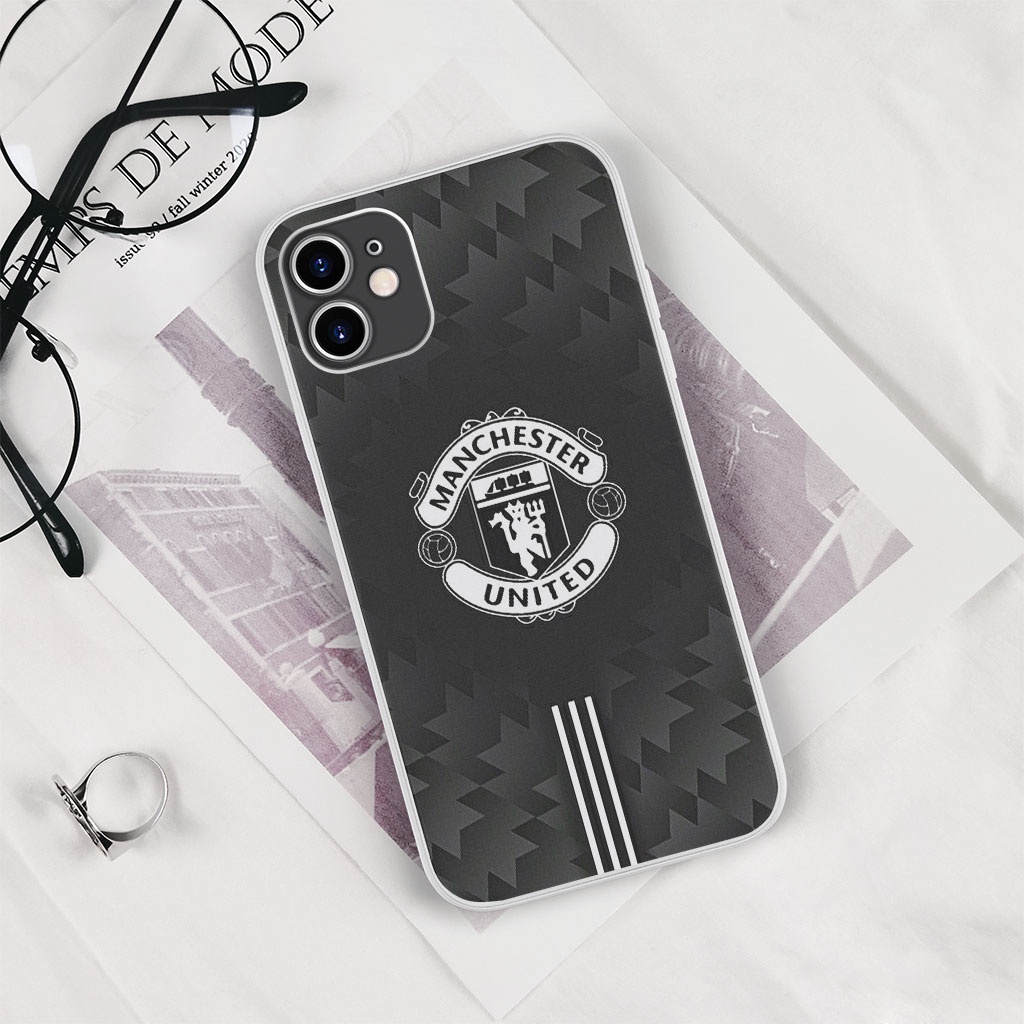 Ốp lưng logo manchester united black background pro 13 11 12 promax 7 8 plus xs X Xr  FOO20222534