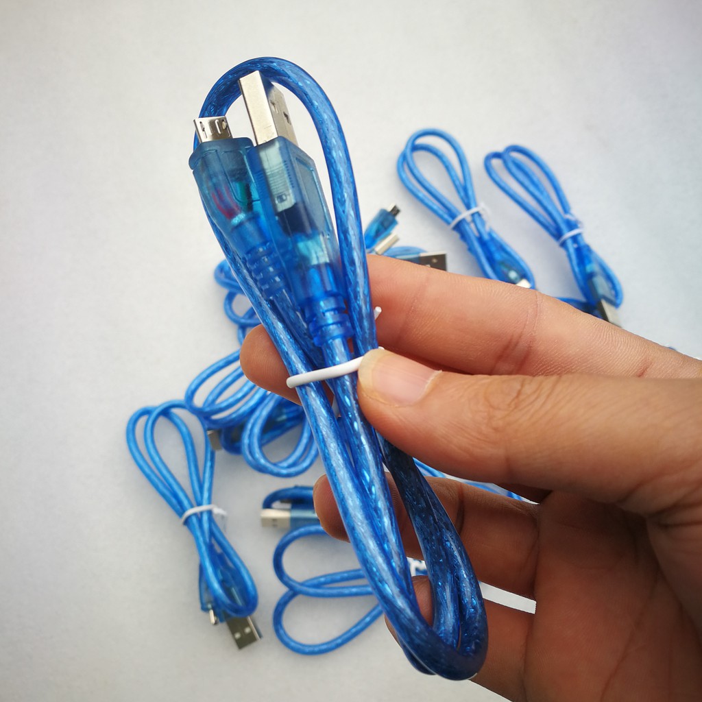 Dây cáp dữ liệu USB type A sang USB micro nạp chương trình Arduino, ESP8266 ...