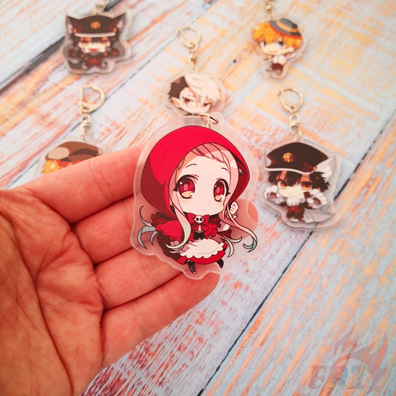 ❀ Móc Khóa Nhà Vệ Sinh Hanako-kun Bằng Acrylic ❀ 1 Mặt Dây Chuyền Nhân Vật Anime (6 Kiểu)