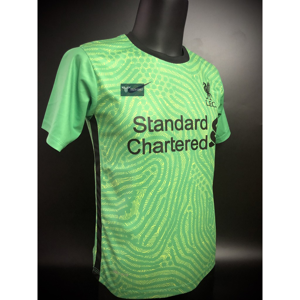 BỘ ÁO THỦ MÔN LIVERPOOL SÂN KHÁCH XANH LÁ 2020/2021 - ALISSON BECKER