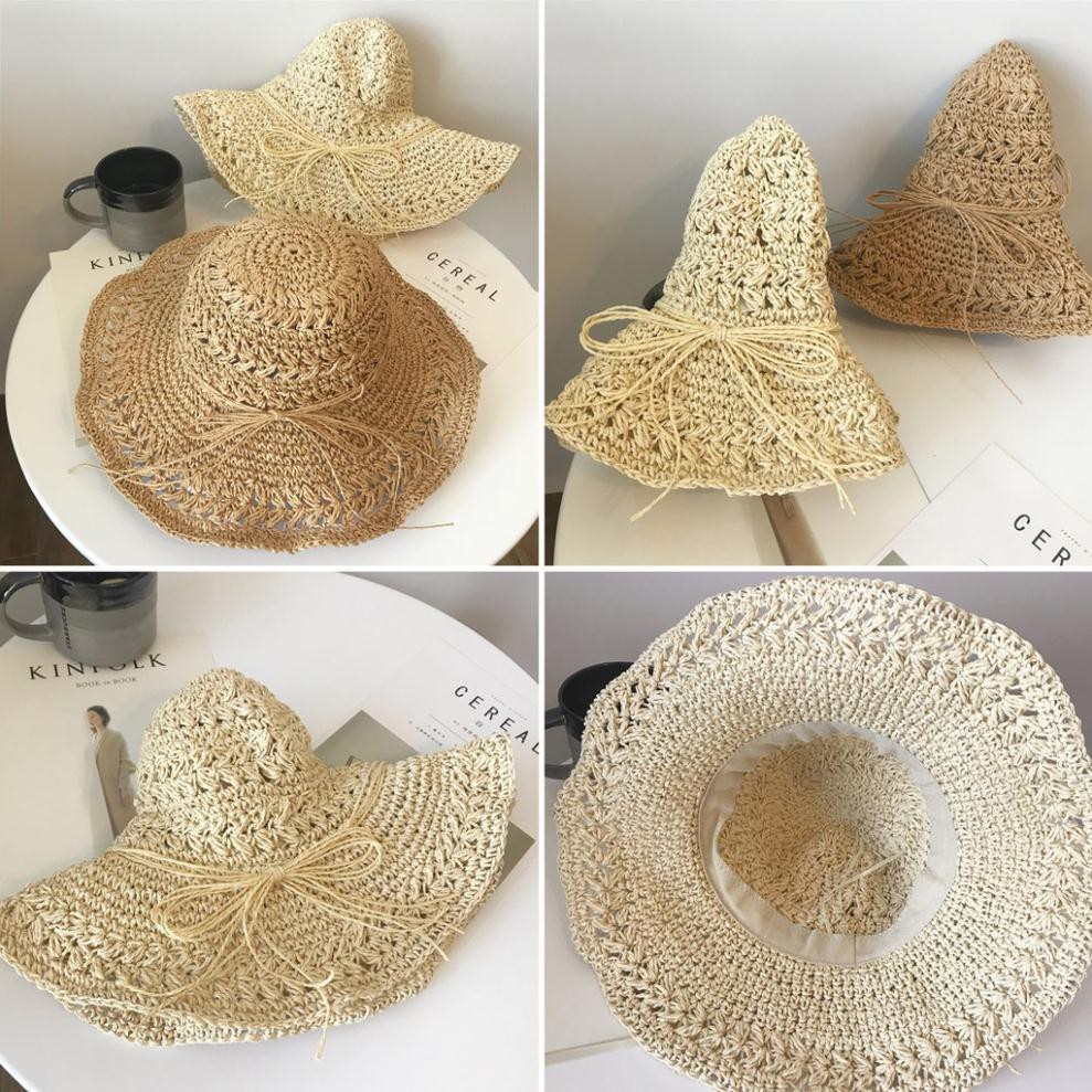 Nón Cói Đan Hoa Văn Cách Điệu Mũi Tên Dây Nơ P1308