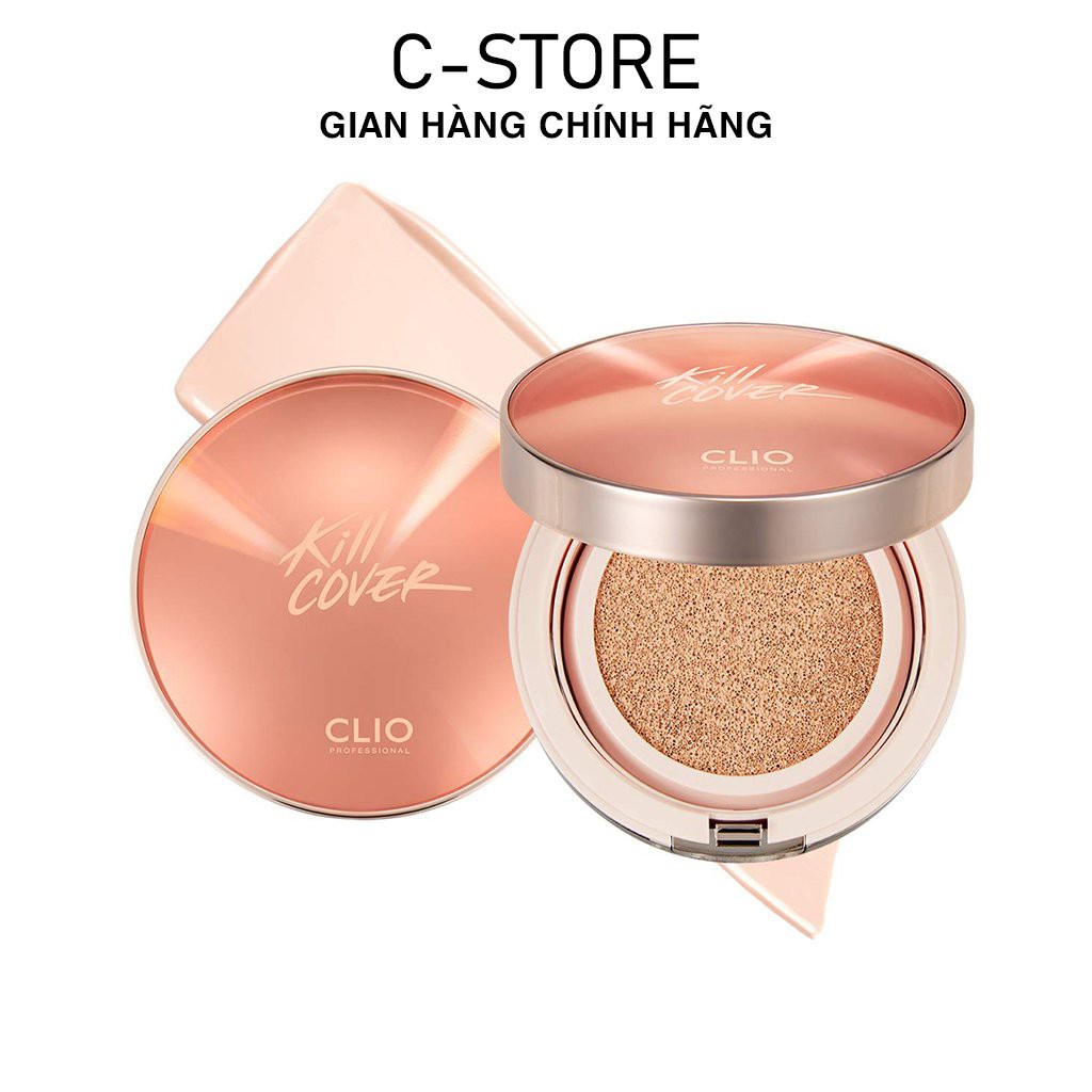 (MẪU MỚI) Phấn nước căng bóng da Clio Kill Cover Glow Cushion SPF50+ PA++++ - HONGS KOREA