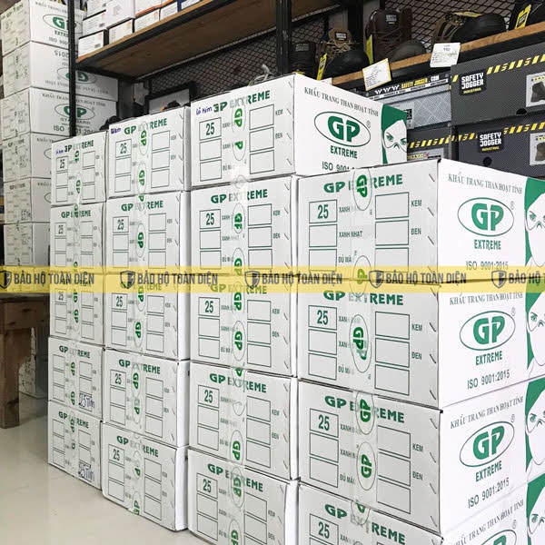 Khẩu Trang Chống Độc 7 Lớp GP Extreme, Giặt Dùng Được Nhiều Lần, Quai Dán Qua Đầu, Tấm Lọc Xịn