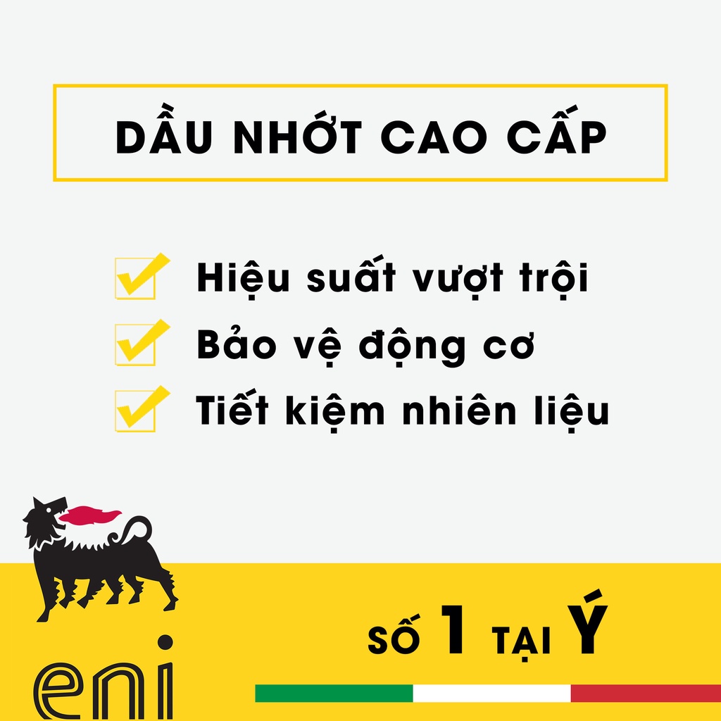 Dầu nhớt 2 thì Eni  2T SmokeLess 1L