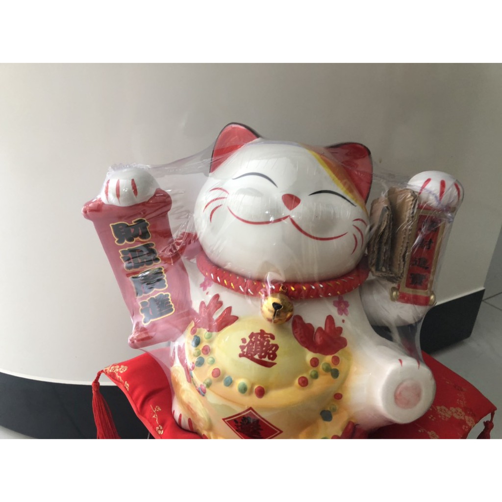 mèo đại phúc - mèo vẫy nhật bản 20cm