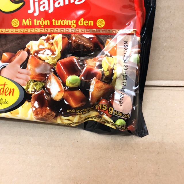 Túi Mỳ Trộn Tương Đen Jjajangmen Koreno Paldo 115g | BigBuy360 - bigbuy360.vn