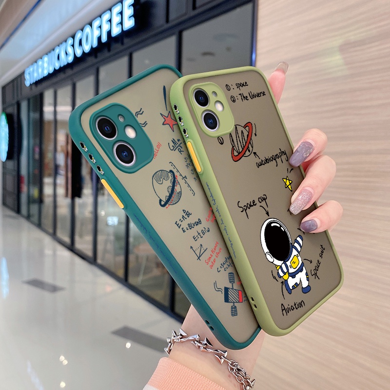 Ốp Điện Thoại Cứng Nhám Hình Phi Hành Gia Cho OPPO A96 Reno 7Z Reno7 z Reno7 lite Reno8 lite F21 Pro 5G