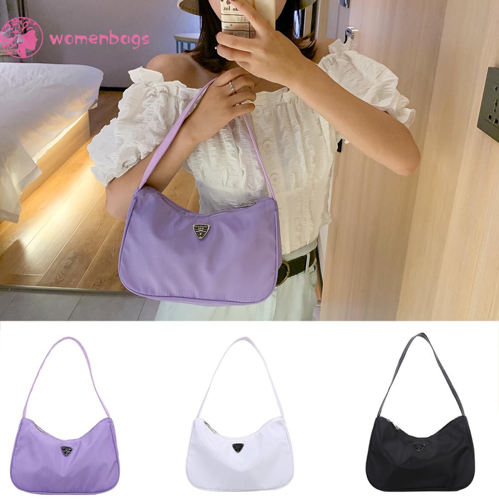 Túi xách đeo vai chất vải nylon đơn giản thời trang cho nữ | BigBuy360 - bigbuy360.vn