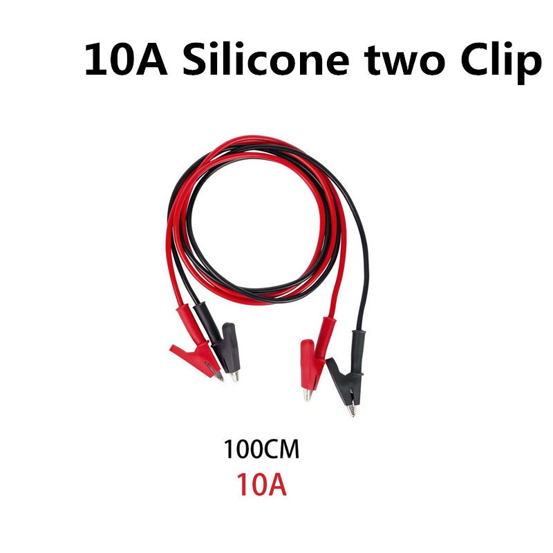 Dây cáp kẹp cá sấu kiểm tra điện DC 10A