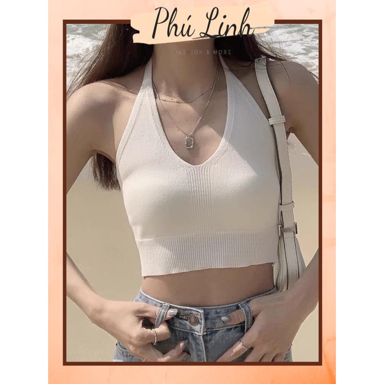 MS044 Áo yếm croptop ulzzang