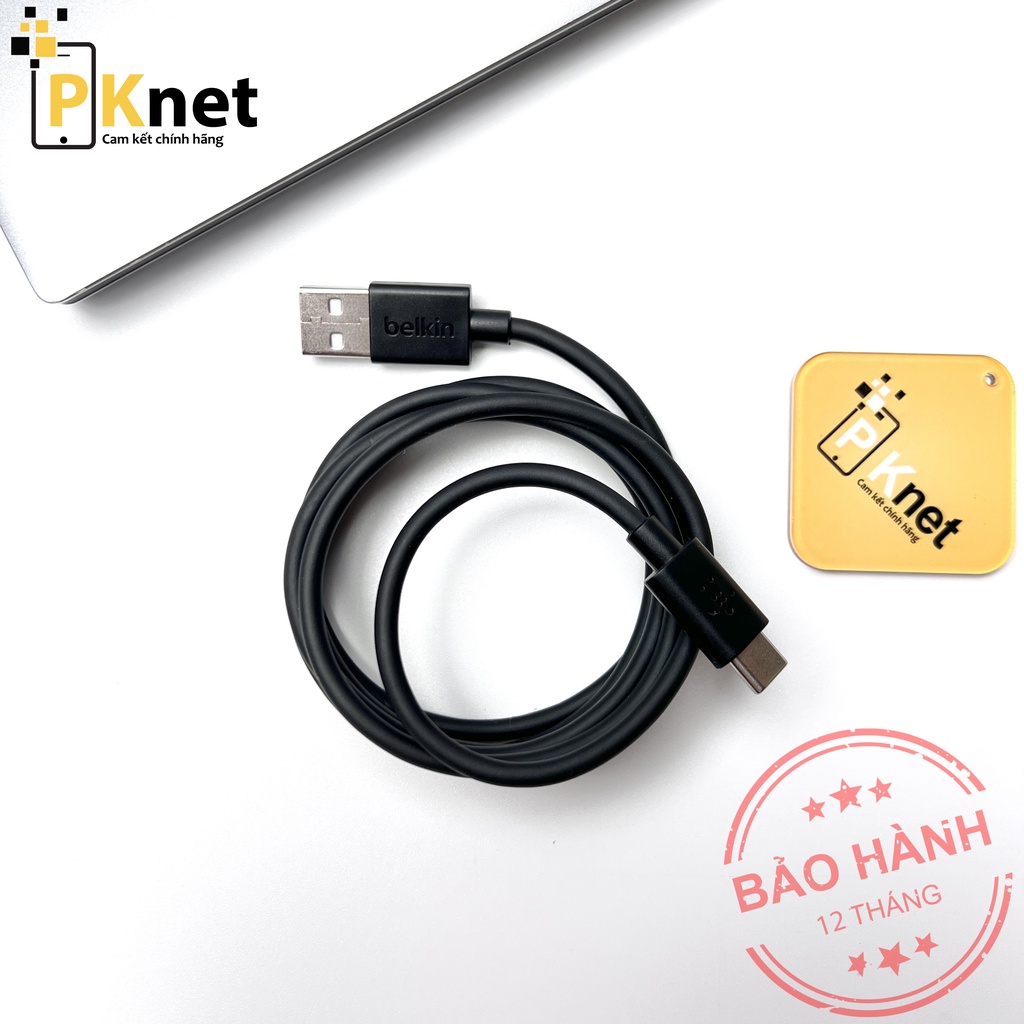 Dây sạc Type C sạc nhanh Belkin Mixit ↑™, 1.2M, Siêu bền bỉ với lõi hợp kim gia cố [Bảo hành lỗi 1 đổi 1-12 tháng]