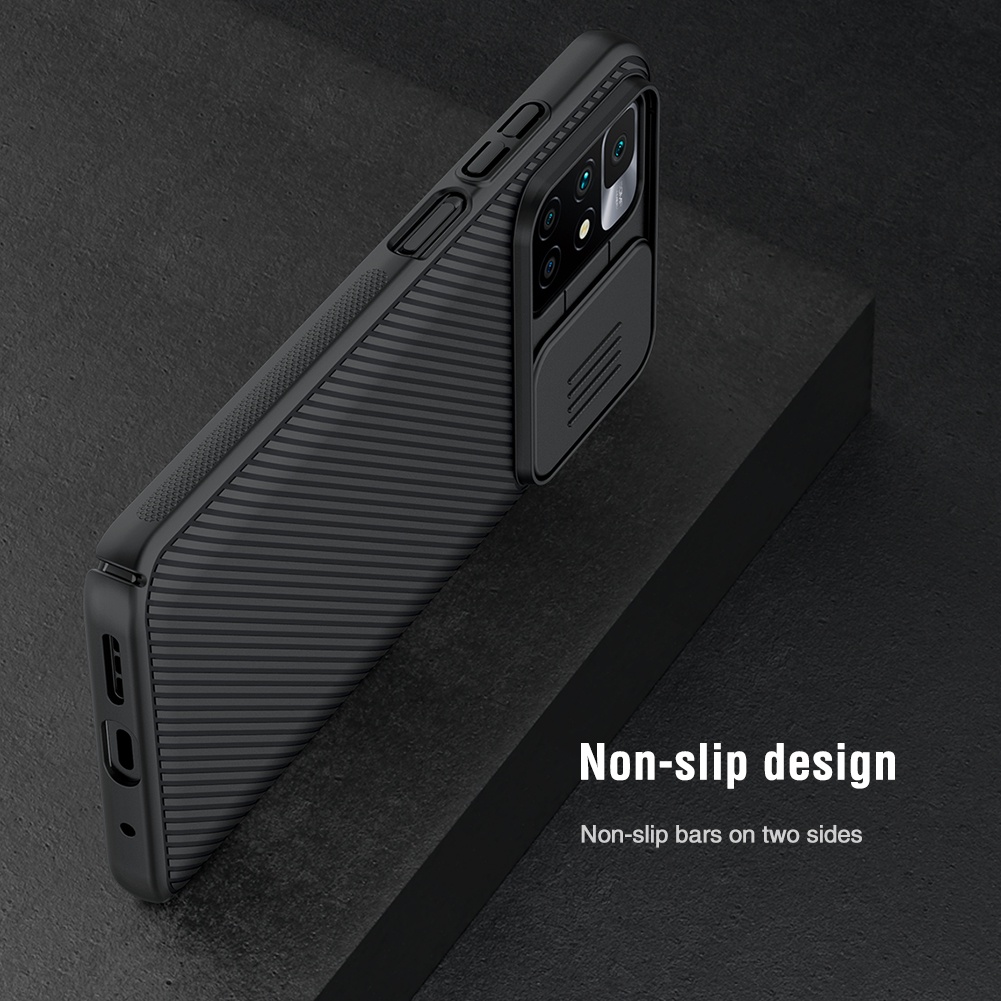 Ốp điện thoại NILLKIN có nắp trượt bảo vệ camera dành cho Xiaomi Redmi 10/ Redmi 10 2022