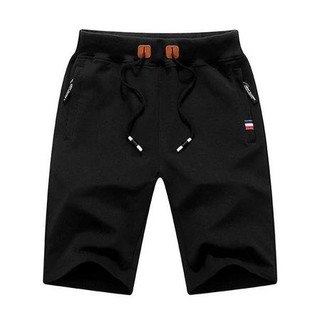(Xịn xò) Quần short nam phối da JOIN COLLECTIONS (dày dặn, mát mẻ)