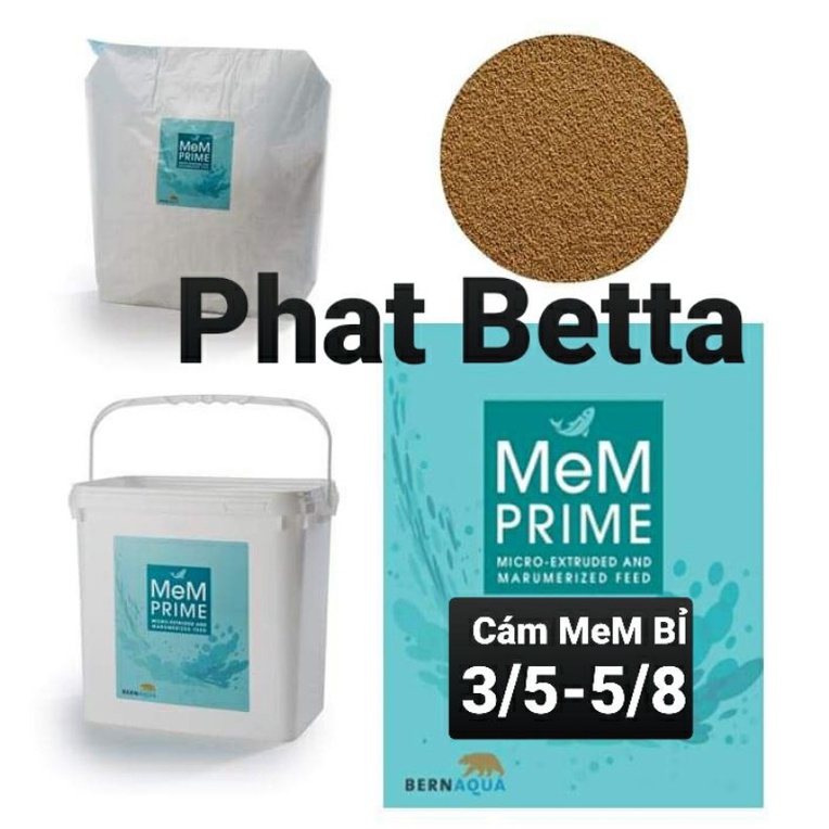 CÁM MEM PRIME NHẬP KHẨU BỈ. THỨC ĂN CHO CÁ
