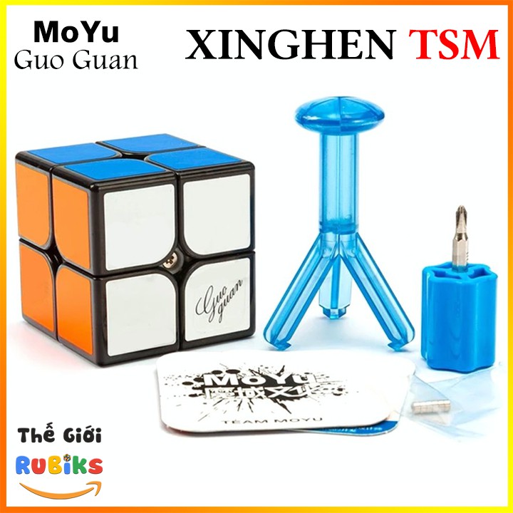 Rubik 2x2 MoYu GuoGuan XingHen TSM Có Nam Châm. Khối Rubic Cube 3x3x3. Đồ Chơi Thông Minh.