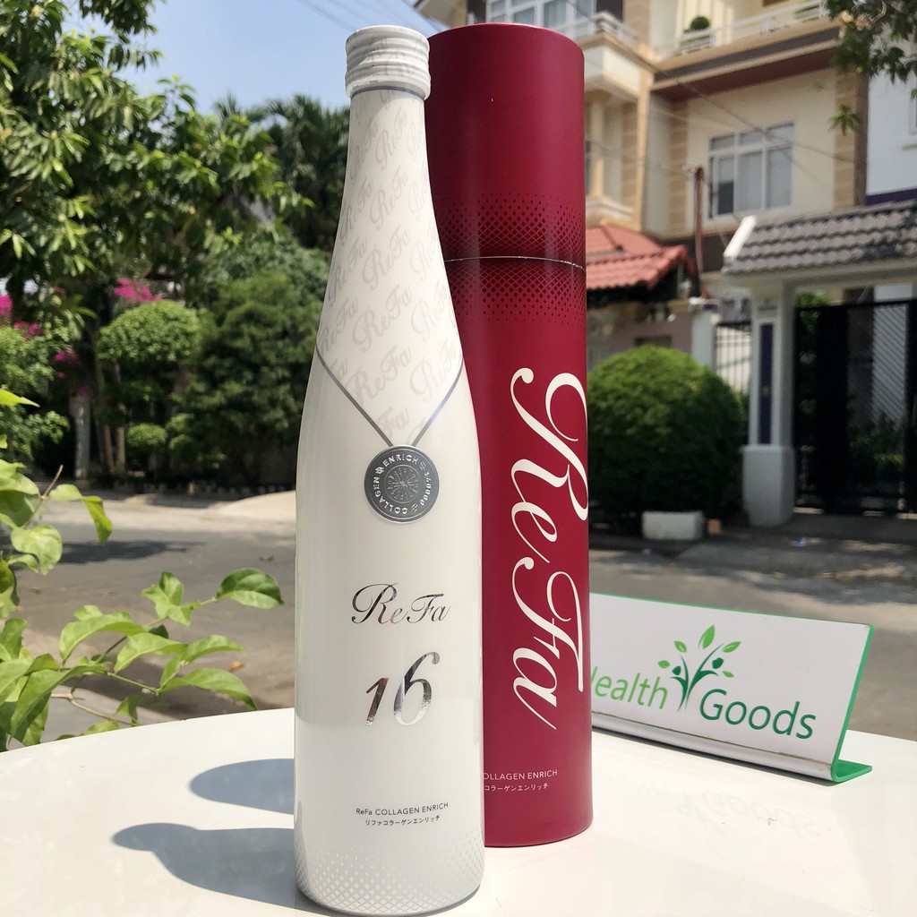 Nước uống collagen Refa enricher 16 giúp ngăn ngừa lão hoá và làm đẹp da- Út store