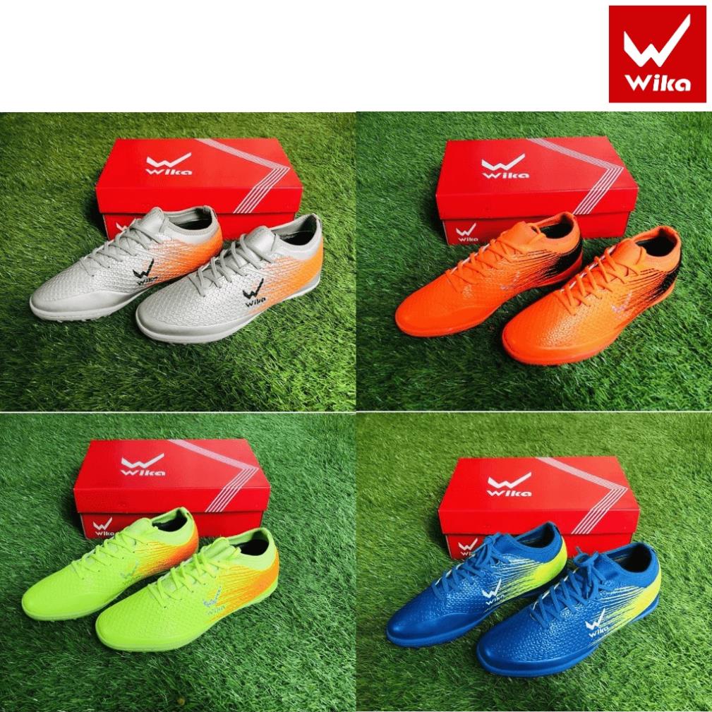 Giày Bóng Đá WIKA Chính Hãng Da Phủ PU Cao Cấp Chống Bong Tróc, Đế Mềm Dẻo, Đinh Bám Sân 2017 PU-3
