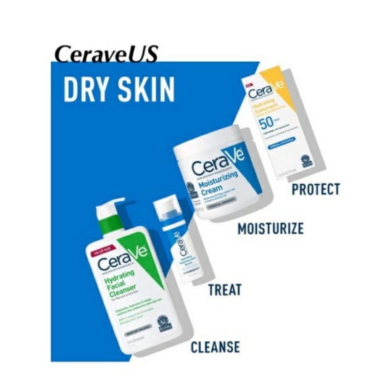 KEM DƯỠNG ẨM CERAVE MOISTURIZING CREAM CHO DA MẶT VÀ TOÀN THÂN 453 GRAM